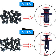 Auto Trim Removal Tool Kits 4 Pcs Clip Pliers Set Car Trim Removal Tool 2 Pcs For Car Dash Radio Audio Installation Nylon Fastener Remover Fastener Rivet Clips 100 Pcs For GM Ford Chrysler Dodge