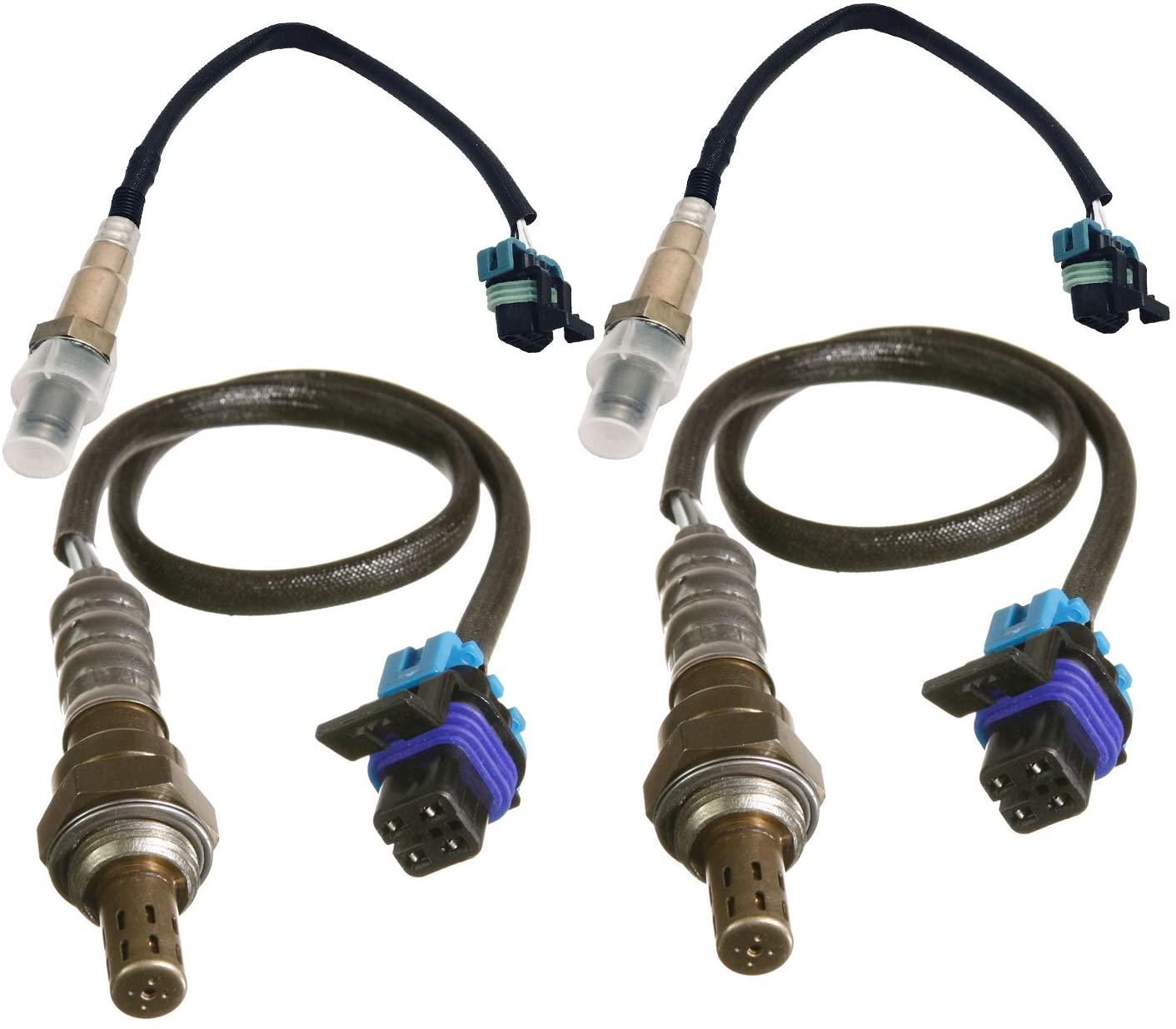 2 Pairs Oxygen Sensor for 2013 2014 2015 Chevrolet Camaro 234-4441 234-4566