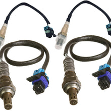 2 Pairs Oxygen Sensor for 2013 2014 2015 Chevrolet Camaro 234-4441 234-4566