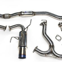 Invidia (HS15STIGTT) N1 Titanium Burnt Tip Dual Cat-Back Exhaust System for Subaru WRX/STI