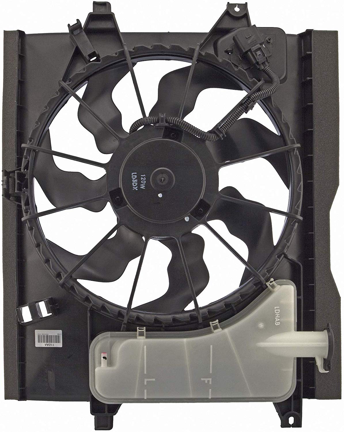 Auto 7 - Cooling Fan Assembly | Fits 2016-14 Kia SOUL