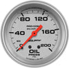 Auto Meter 4622 Silver LFGs Oil Pressure Gauge