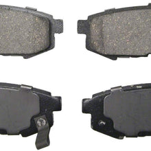 Wagner QuickStop ZD1073 Ceramic Disc Pad Set, Rear