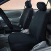 FH Group FB030102 Light & Breezy Purple/Black Cloth Seat Cover Set Airbag & Split Ready- Fit Most Car, Truck, SUV, or Van