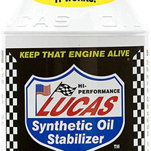 LUCAS LUC10130 Synthetic Oil Stabilizer, 1. quarts