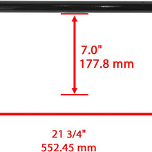 Caltric Rear Suspension Stabilizer Sway Bar compatible with Polaris RZR 800 2008-2014 1015480-458