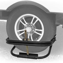 EAZ LIFT Light Weight RV Tire Leveler - Allows for Easy Leveling Without Blocks or Ramps - Fits Most 13-inch, 14-inch and 15-inch Wheels (48845)