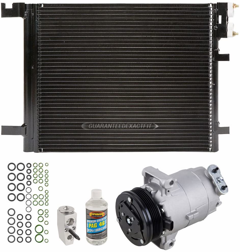 For Chevy HHR 2006-2010 AC Compressor w/A/C Condenser & Repair Kit - BuyAutoParts 60-82712R6 New