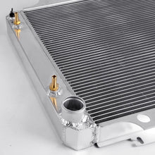 3 Row Core Full Aluminum Racing Radiator Replacement For Jeep Wrangler TJ YJ GM For Chevy V8 Conversion 1987-2006 1988 1989 1992 1993 1996 1997 1998 2002