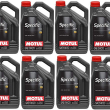 Motul 106352 Set of 8 Specific 948 B 5W-20 Motor Oil 5-Liter Bottles