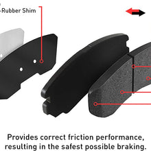 Rear Dynamic Friction Company Active Performance Brake Pads 1115-0905-00