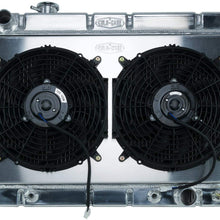 66-67 Chevelle Radiator and Dual 12in Fan Kit AT