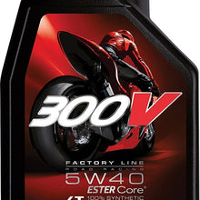 Motul 101339 / 104112 300v 4t competition synthetic oil 5w-40 liter (101339 / 104112)