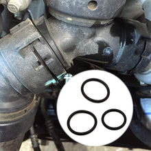 T-pipe Coolant Leak Repair Gaskets, Engine Radiator Hose And Reservoir Expansion Tank Hose O-Ring Kit Seals for Ford F-150 & F-250/350/450/550 Super Duty 2011-18/Replacement DR3Z8566A & 2x BC3Z8590F