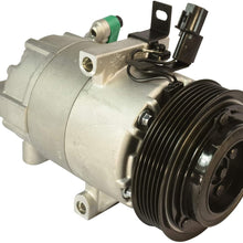 New Mando 10A1416 AC Compressor with Clutch Original Equipment (Pre-filled Oil)