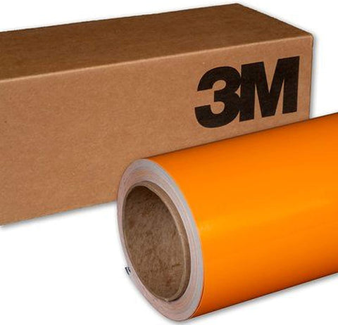 3M 2080 G54 Gloss Bright Orange 5ft x 1ft (5 Sq/ft) Car Wrap Vinyl Film