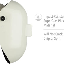 Fibre-Metal Pipeliner Fiberglass Welding Helmet with Ratchet Headgear (110WH), White