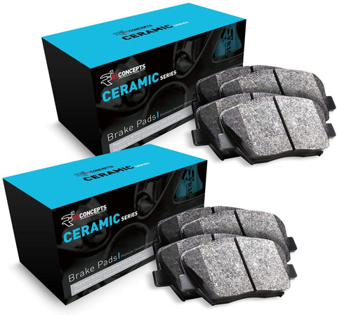 For 2011-2017 Nissan Quest Front and Rear R1 Ceramic Series Brake Pads