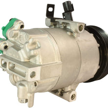 New Mando 10A1416 AC Compressor with Clutch Original Equipment (Pre-filled Oil)