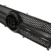 Mercedes-Benz W463 G-Class G-Wagon G63 G55 G500 front grille insert guard complete trim with emblem badge sticker logo carbon fiber compatible with Brabus style
