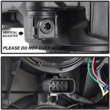 ACANII - For Pair Black 2014-2015 Chevy Silverado 1500 Pickup Headlights Headlamps Driver + Passenger Side