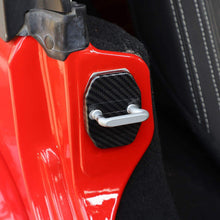 Voodonala for Jeep JK ABS Carbon Fiber Door Lock Covers Protection Trim for 2007-2019 Jeep Wrangler JK JKU, 2016+ Jeep Renegade, 2011+ Grand Cherokee, Chrysler, Grand Commander, 2019 RAM 6PCS