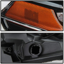 [For 2017-2019 Toyota Corolla L & LE Model] Passenger Side Black Housing OE-Style Single Projector Beam Headlight Headlamp Assembly