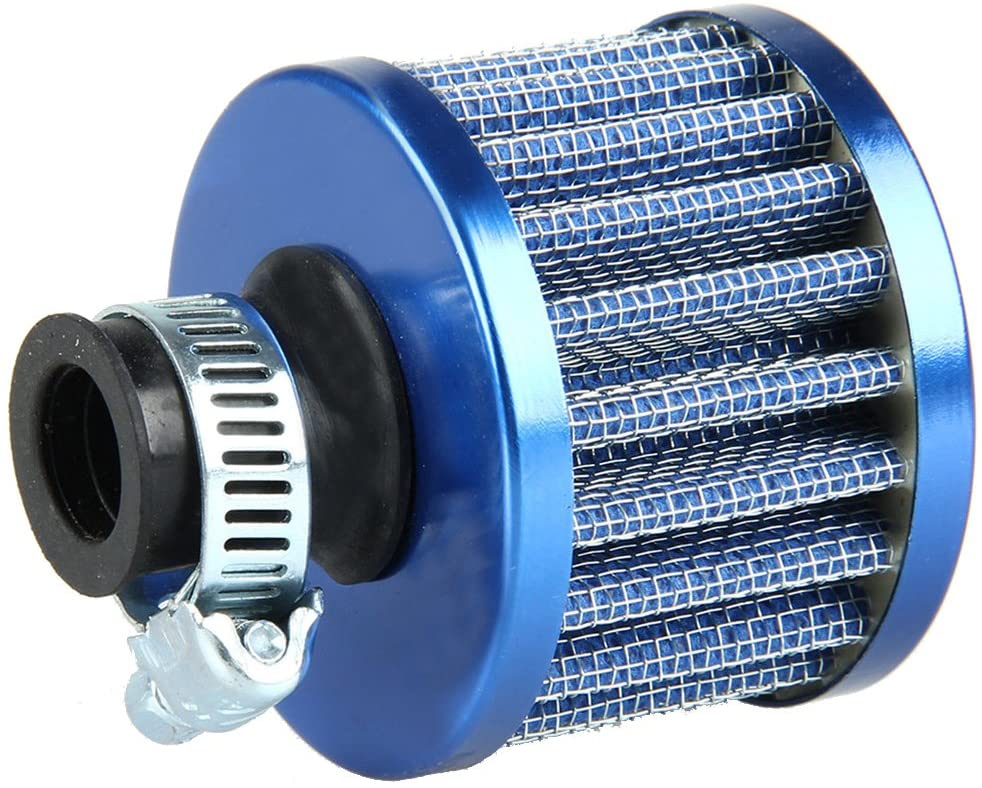 ESUPPORT Universal 12mm Mini Cone Cold Air Intake Filter Turbo Vent Breather Car