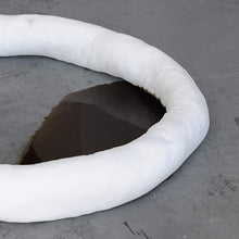 AABACO Oil Only Absorbent Socks – Snake to soak up Any Oil, Diesel, Fuel or Hydrocarbon Based fluids – Repels Water - 3” x 48” – Absorbing up to 10 Gallons – Clean Oil Spills (Pack of 20)