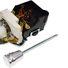 A-Team Performance Headlight Switch Dash Dimmer Billet Aluminum Compatible with Chevy GM Street Rod Truck