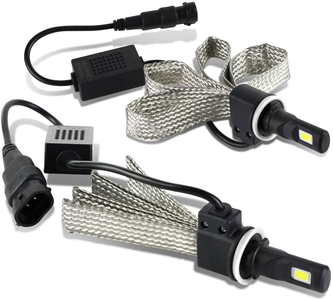 DNA Motoring HID-LED-LB-9006 Pair of LED Light Bulbs