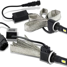 DNA Motoring HID-LED-LB-9006 Pair of LED Light Bulbs