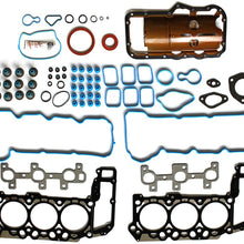 SCITOO Replacement for Full Gasket Set for Jeep for Dodge Nitro?Durango for Mitsubishi 3.7L V6 2005-2012 Engine Full Gaskets Sets Kit