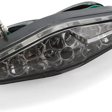 CICMOD Motorcycle 15 LED Brake Running Turn License Plate Tail Light Quad ATV Bike Motorbike 12V New (Type A)