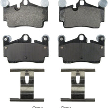 Wagner QuickStop ZX978A Semi-Met Disc Pad Set, Rear