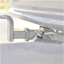 CURT 58001 Easy-Mount Vehicle Trailer Wiring Connector Mounting Bracket for 2-Inch Receiver, 4 or 5-Way Flat