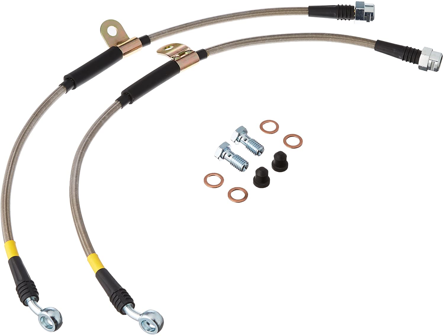 StopTech (950.66002) Brake Line Kit, Stainless Steel