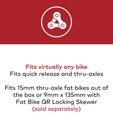 YAKIMA - ForkChop Fork Mount Bike Carrier for Roof Racks, 1 Bike Capacity