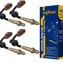 Kwiksen Heated 4Pcs O2 Oxygen Sensor 1 Sensor 2 Upstream Downstream 2131515 234-4821 Replacement for Cadillac CTS 3.2L 2002-2003 Compatible with Saturn Vue 3.0L 2003-2004