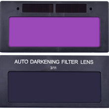【The Best Deal】OriGlam Solar Auto Darkening Welding Helmet Lens Filter Shade, Auto-Darkening Horizontal Filter, Mask Lens Automation Filter Shade Eyes Lens