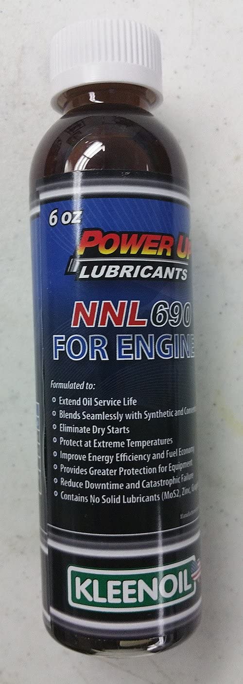 Power Up NNL-690 Engine Oil Additive 6oz Bottle