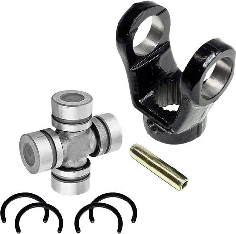 Caltric Front Drive Shaft Yoke and U-Joint Kit Compatible with Polaris Ranger XP 700 4X4 2005-2009