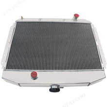 CoolingSky 4 Row All Aluminum Radiator for 1961-1964 Ford F-100 F-250 F-350 Pickup Truck V8 Engines