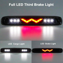 LED Third 3rd Brake Light for 99-07 Chevrolet (Chevy) Silverado GMC Sierra 1500 2500 3500 HD Classic Rear Cargo Lamp High Mount Stop light (Smoked)