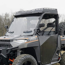 Aprove Cruiser Roof Rack, Rooftop Cargo Carrier, Luggage Hold for Polaris Ranger XP 900 (2013-2019) - Steel Black Powder Coat - Integrated Light Ports - Bolt-On Installation