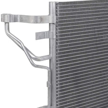 TUPARTS AC A/C Condenser 3591 Compatible with 2007 2008 2009 2010 2011 2012 2013 for H-yundai Elantra