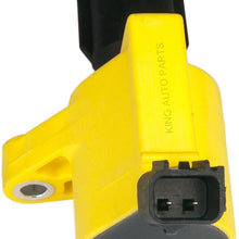 Pack of 8 Yellow Ignition Coil DG508 and Motorcraft Spark Plugs SP479 For Ford Lincoln Mercury