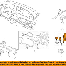 Genuine Honda 79600-TM8-A54ZA Air Conditioner Control Assembly