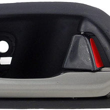 Dorman 81444 Front Driver Side Interior Door Handle for Select Honda Models, Gray and Silver