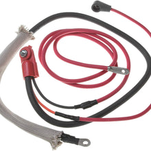ACDelco SD47XE Professional 0 Gauge Positive Side Terminal Battery Fuse Block Cable with Auxiliary Leads